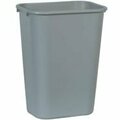 Rubbermaid Large Wastebasket Gray 41 Quart / 38.8 Liter FG295700GRAY-EA